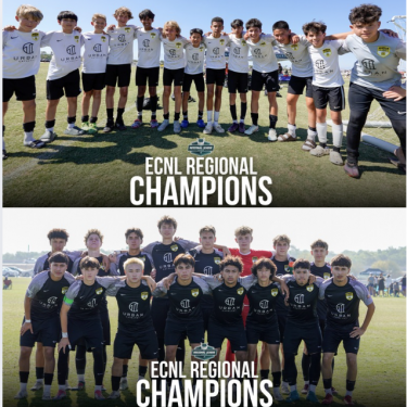 Boys ECNL Regional Champs