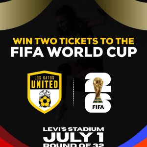 World Cup Ticket Giveaway Summer Camp Los Gatos United Bay Area Soccer